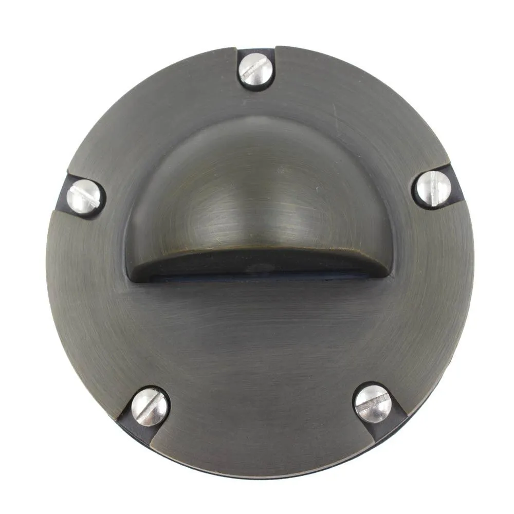 12V LED Landscape In-Ground Well Light Half Moon Head Brass