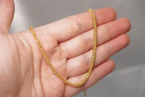 14k Classic Luxury – Medium Franco Chain That Defines Style and Durability