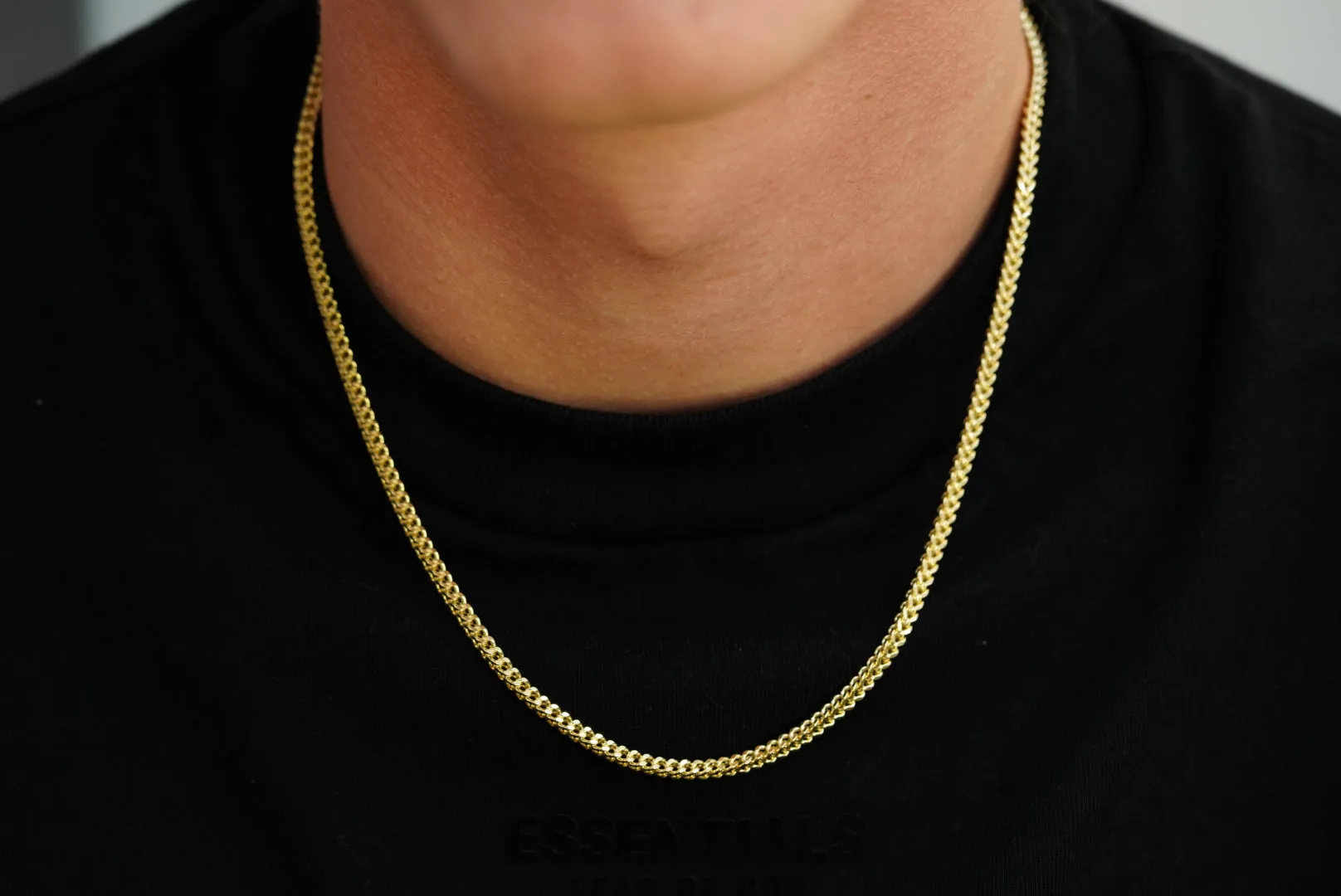 14k Classic Luxury – Medium Franco Chain That Defines Style and Durability