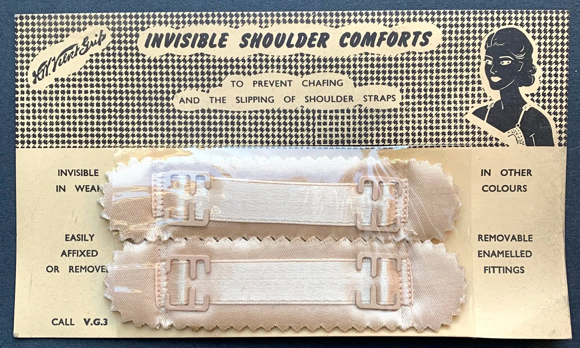 1940s INVISIBLE SHOULDER COMFORTS
