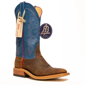 Anderson Bean Havana Tag Boar with Royal Blue Glove