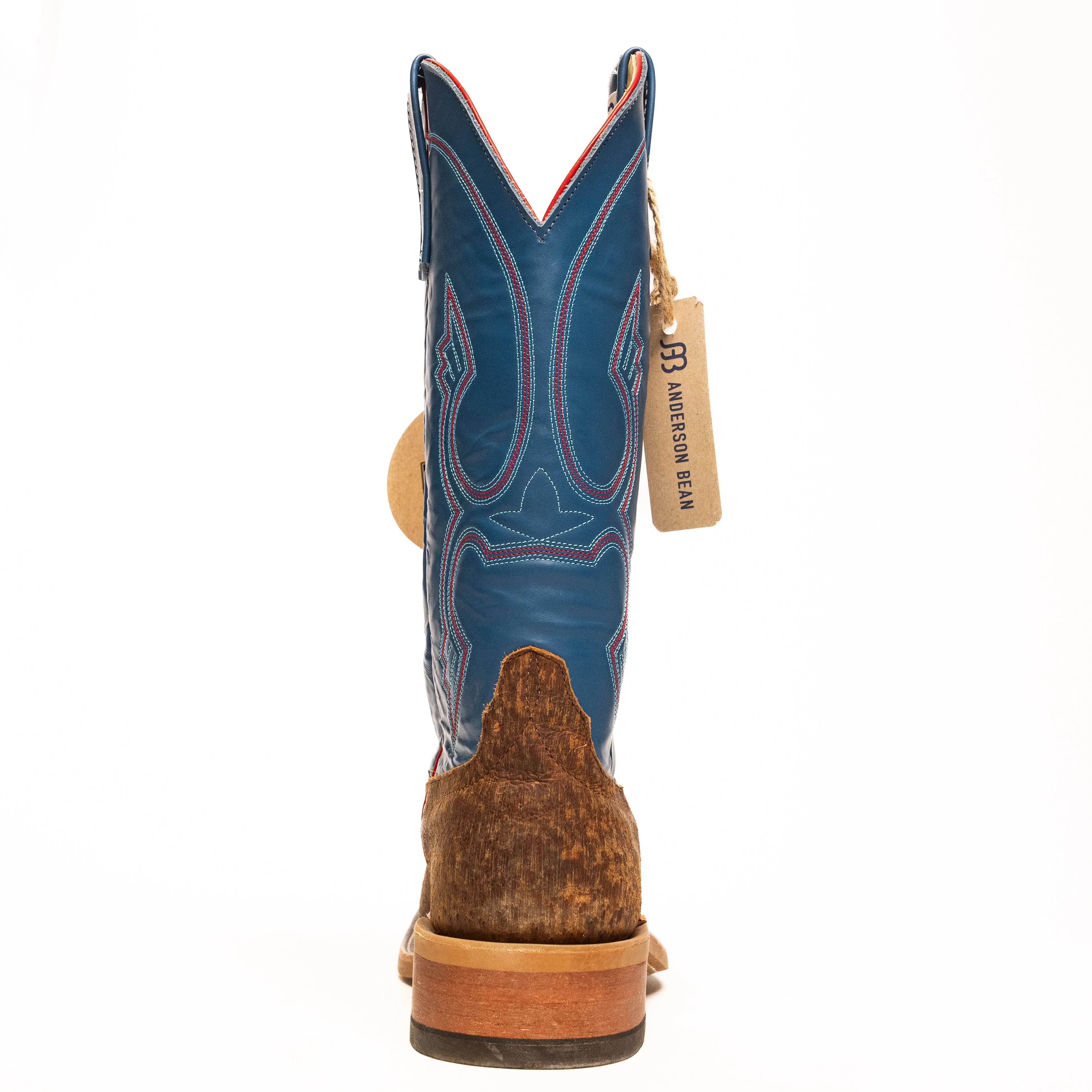 Anderson Bean Havana Tag Boar with Royal Blue Glove