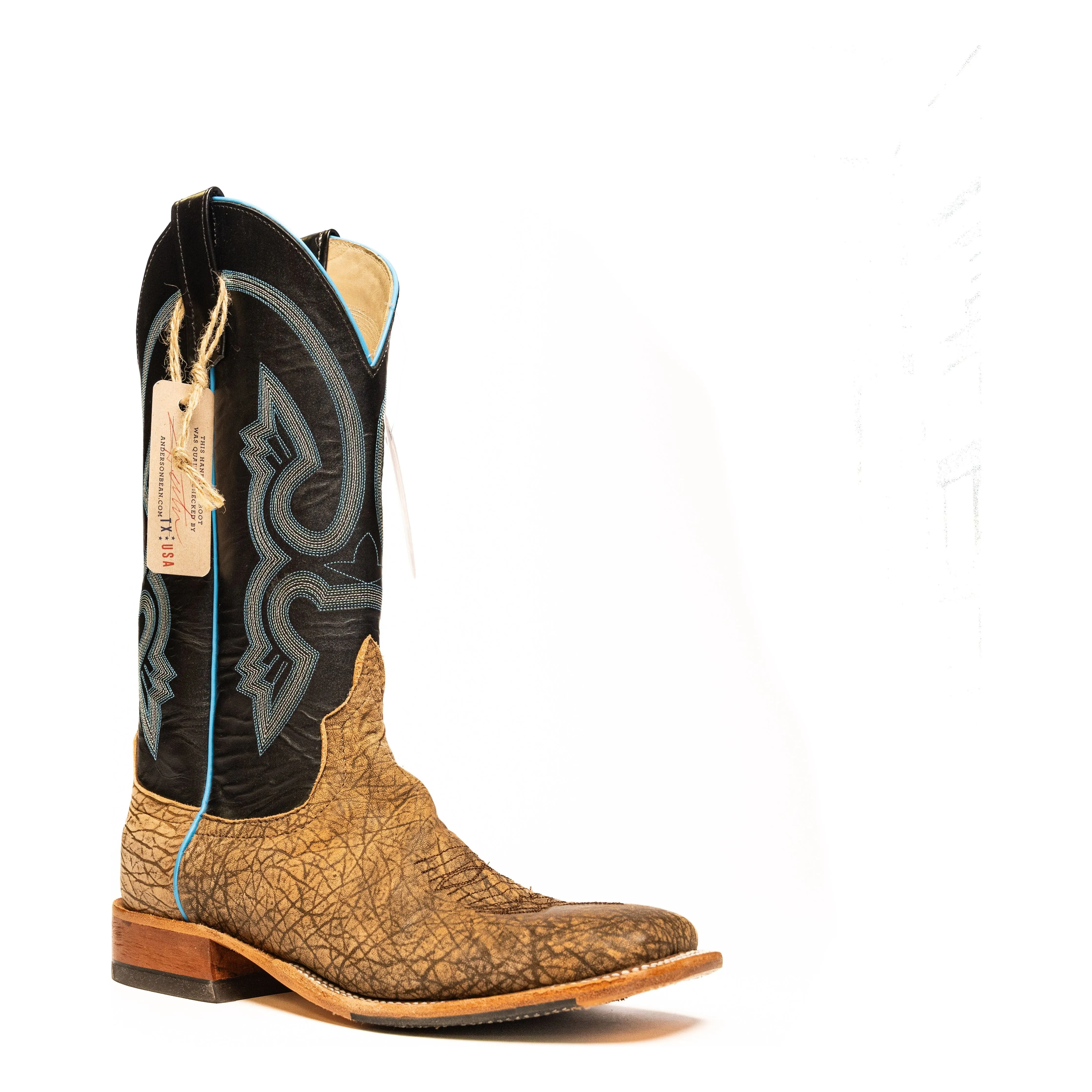 Anderson Bean Mocha Lambskin with Black Glove