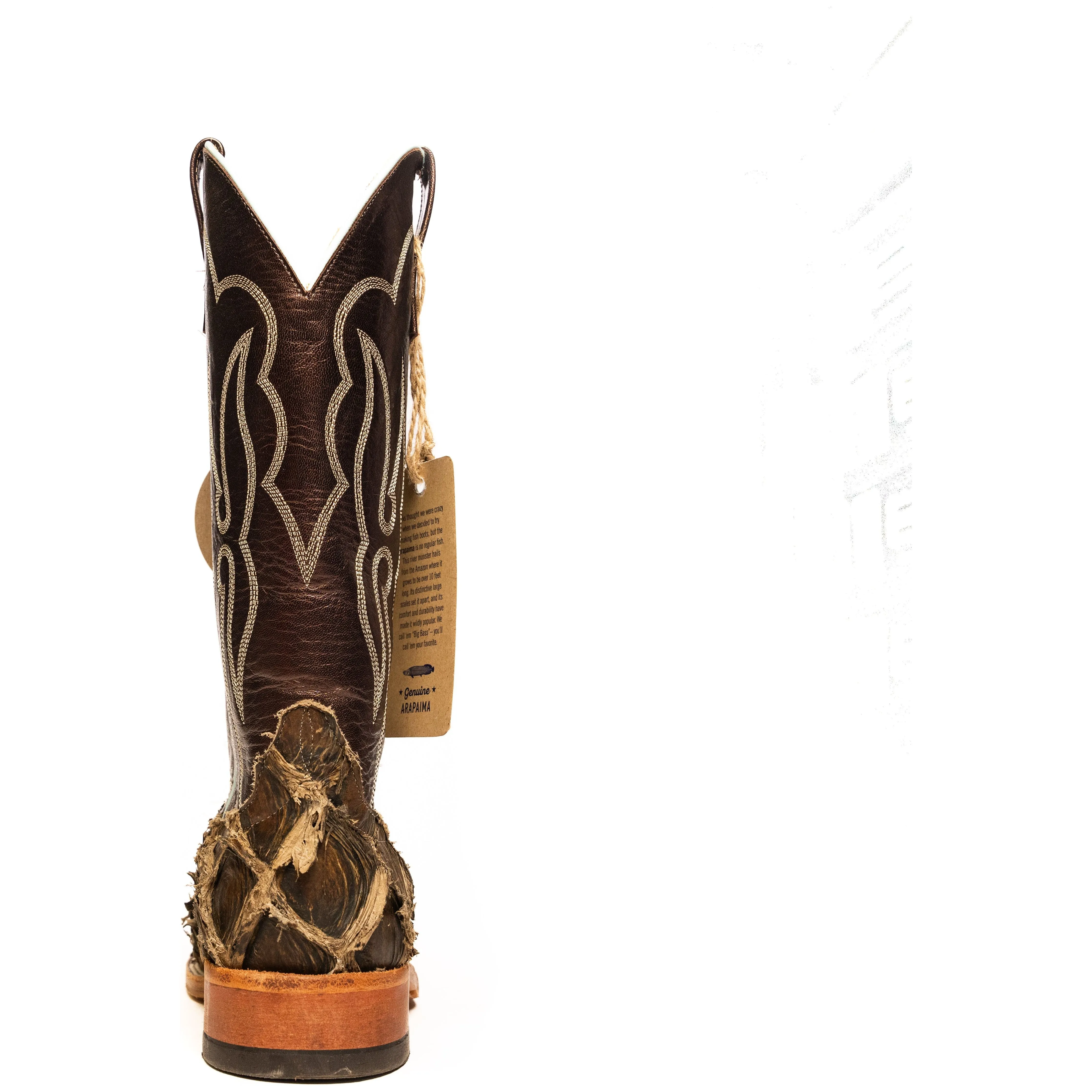 Anderson Bean Rust Tobacco Big Bass with Chocolate Top