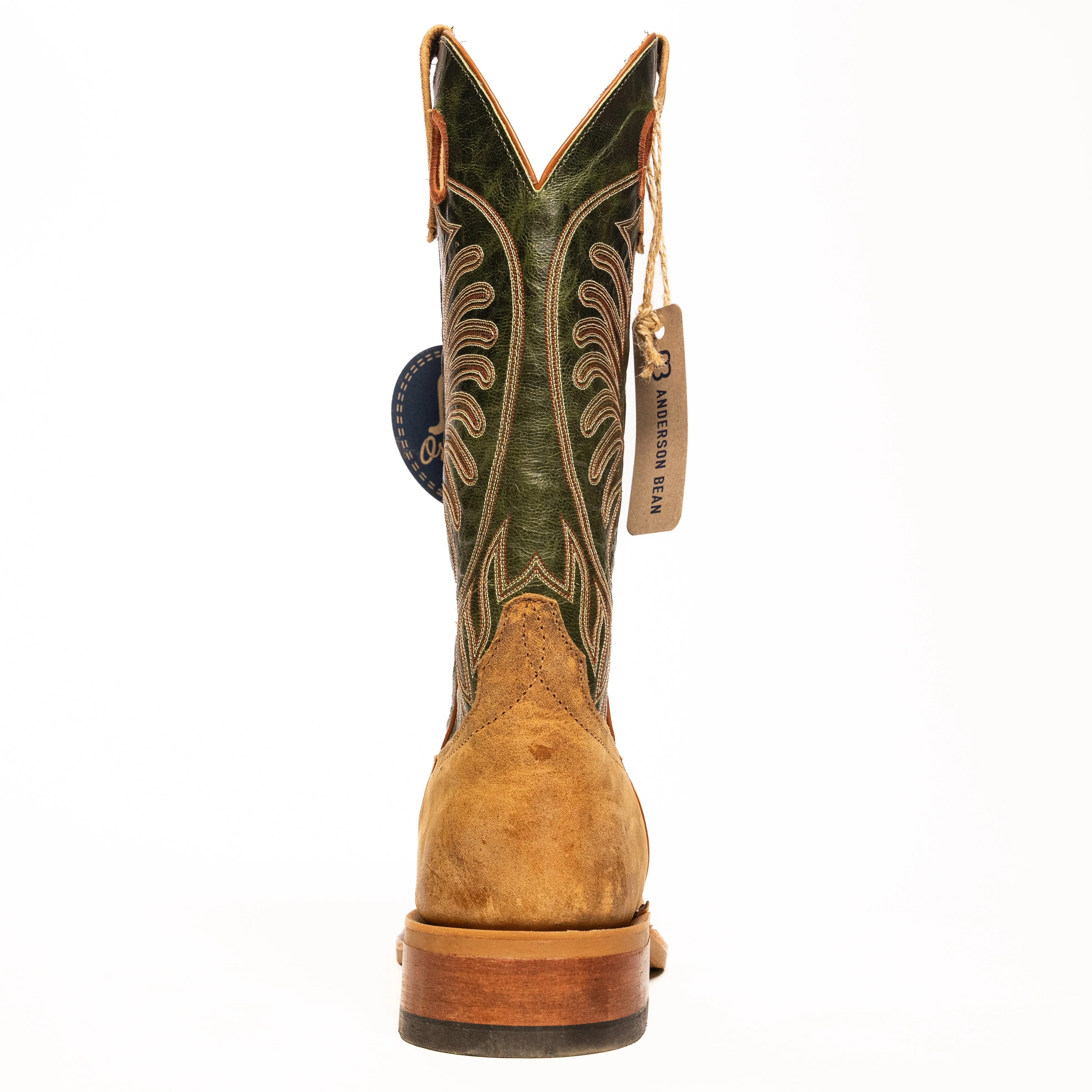 Anderson Bean Sand Angry Elk with Emerald Explosion Top