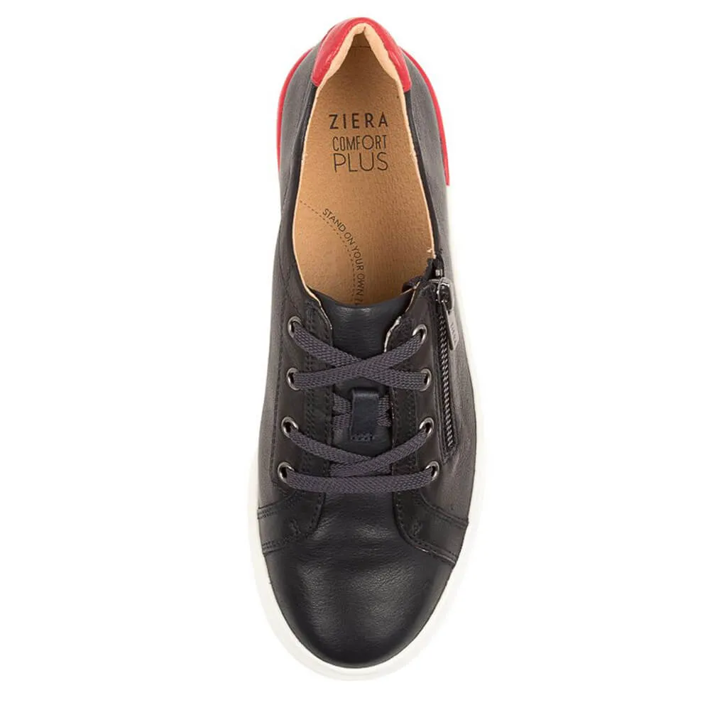 Audry - Navy/Red