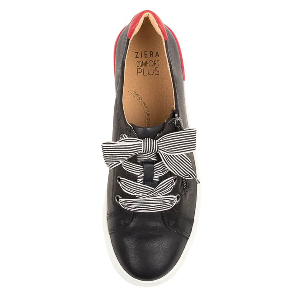 Audry - Navy/Red