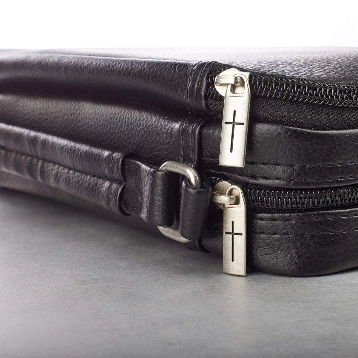 Black Two-Fold Bible Cover Organizer