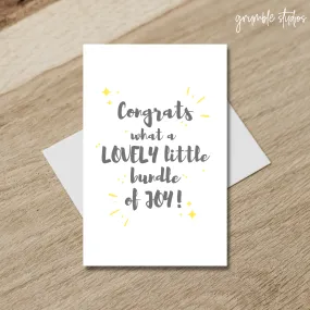 Congratulations New Baby Card