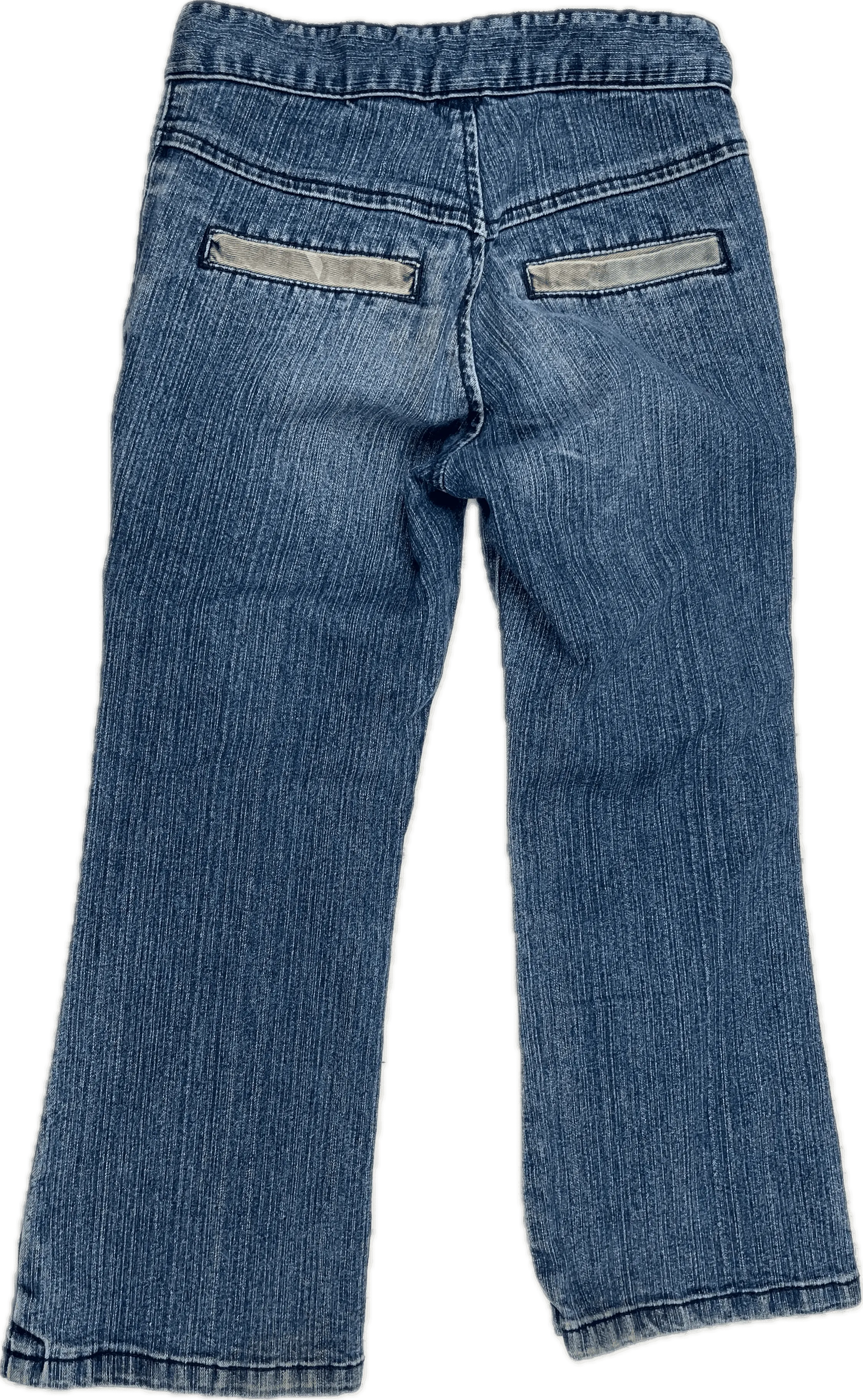 Guess Panelled Front Boot Flare Girls Jeans - Size 4Y