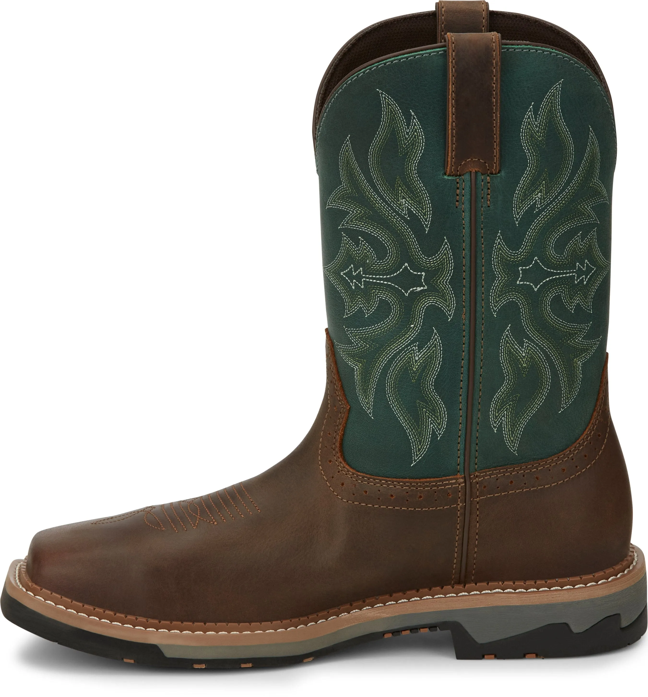 Justin Men's Bolt Tan Composite Toe Waterproof Work Boot SE4105
