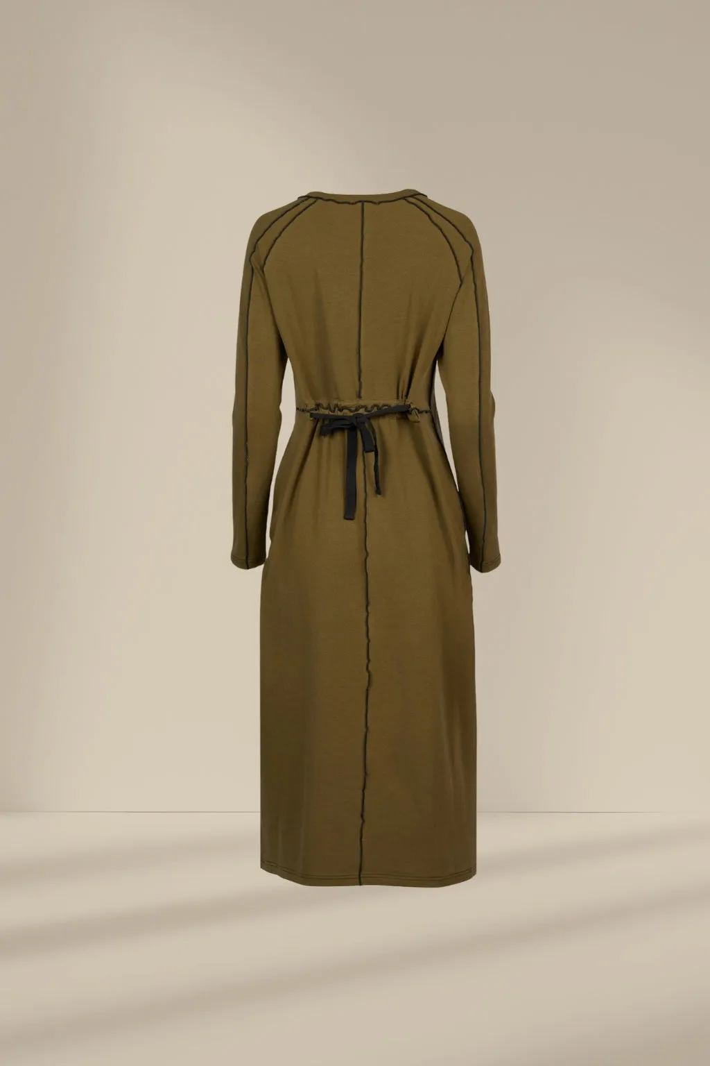Knewe Alex Dress Olive Black