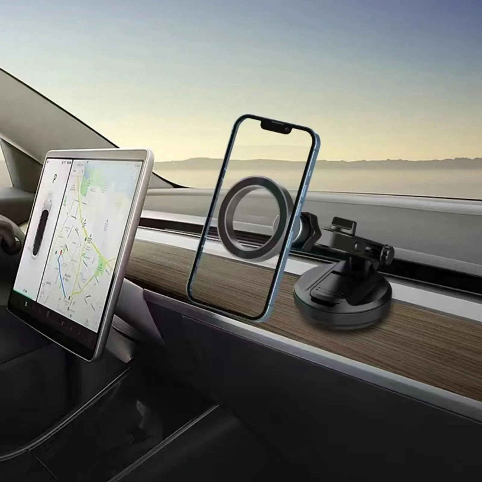 Magnetic Phone Holder For Car Compatible For Magsafe 360 Rotation