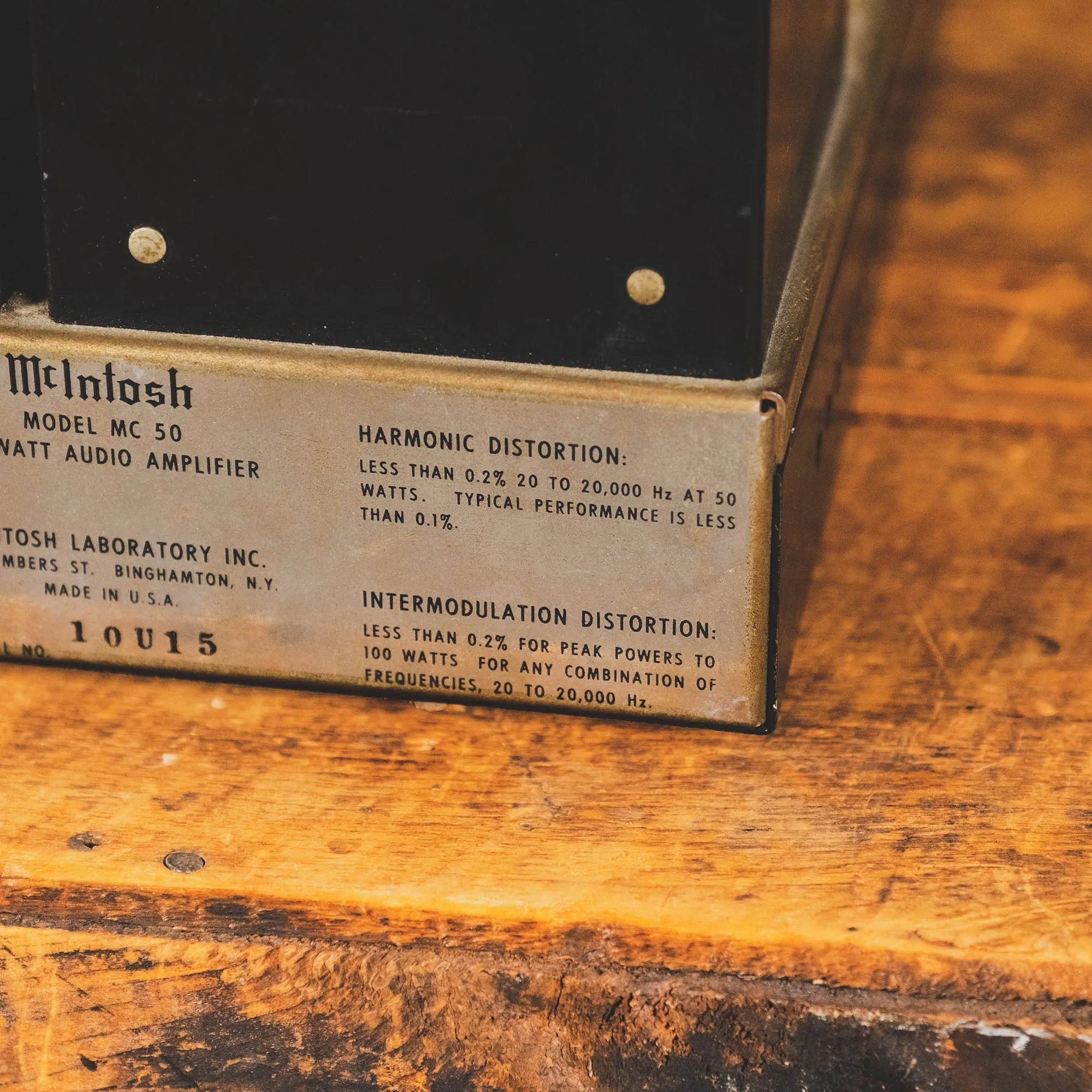 Mcintosh 1970s 50 Power Amplifier - Used