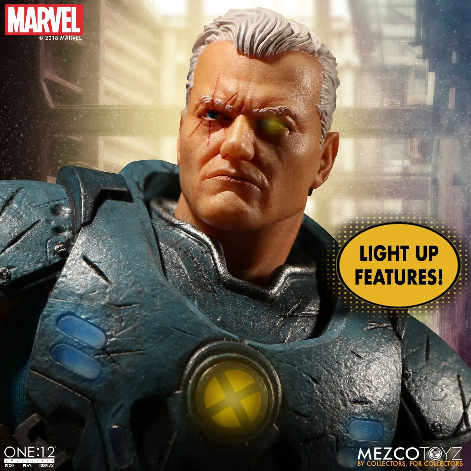 Mezco One 12 Marvel Comics Cable Action Figure