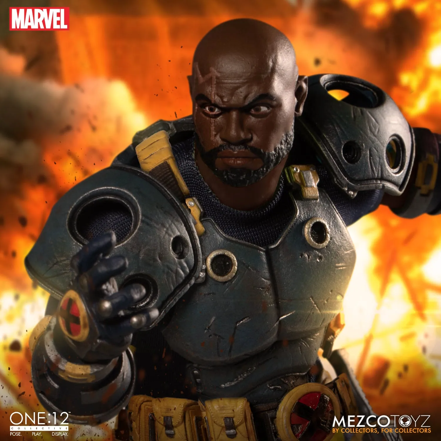 Mezco One 12 Marvel X-Men Bishop Action Figure
