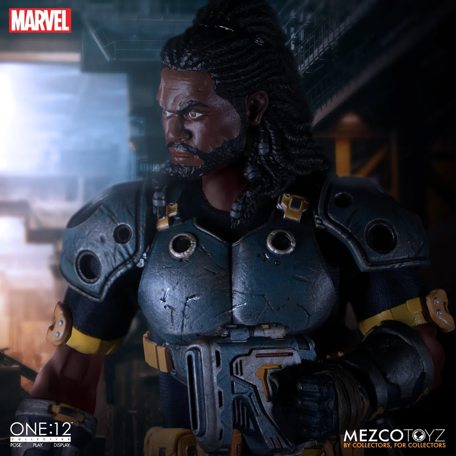 Mezco One 12 Marvel X-Men Bishop Action Figure