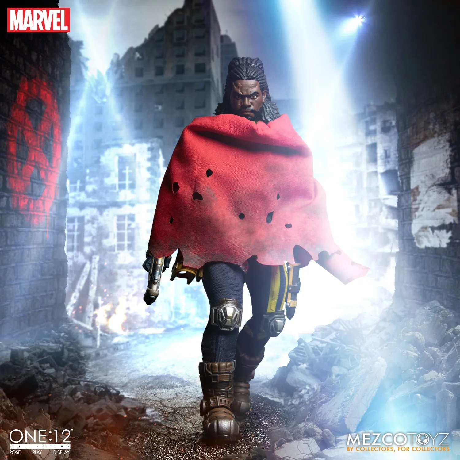 Mezco One 12 Marvel X-Men Bishop Action Figure