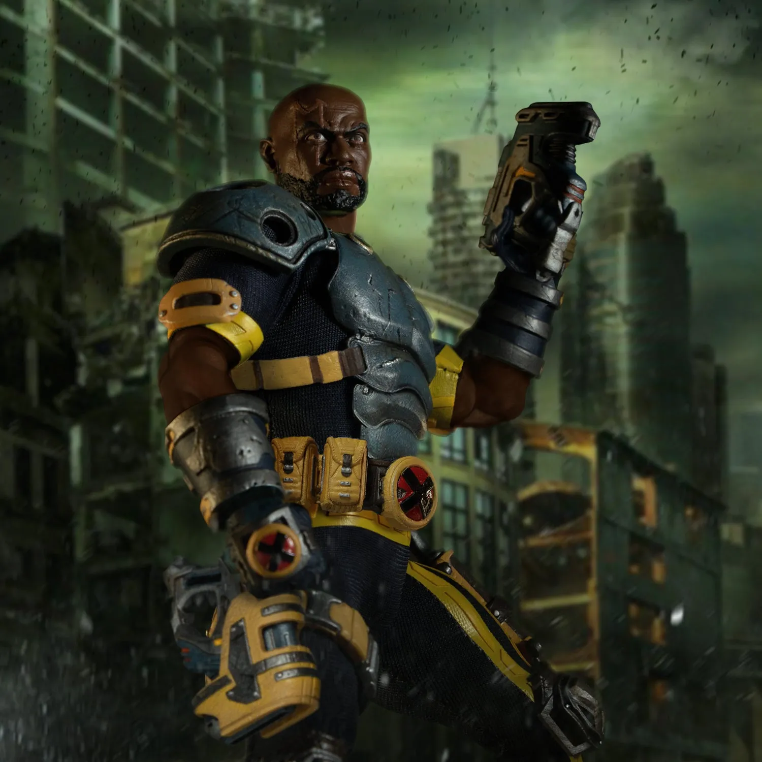 Mezco One 12 Marvel X-Men Bishop Action Figure