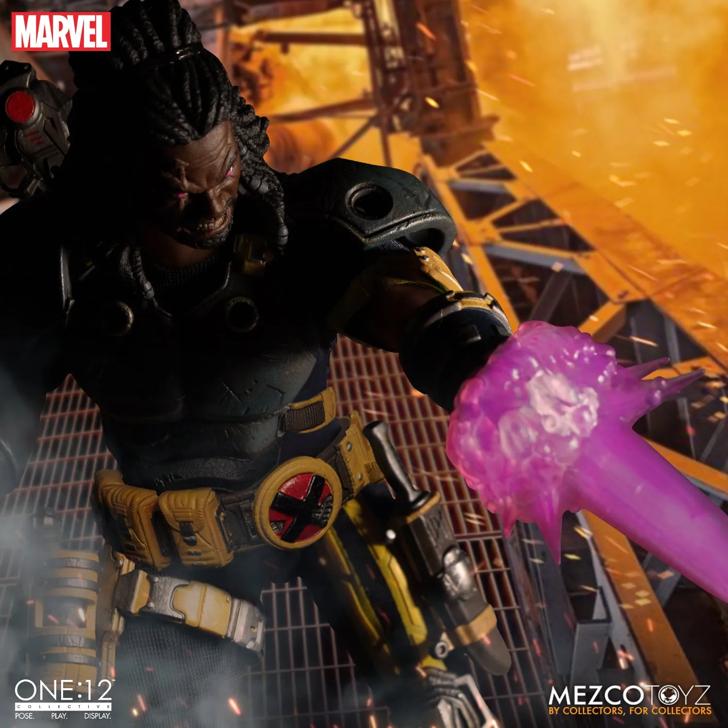 Mezco One 12 Marvel X-Men Bishop Action Figure