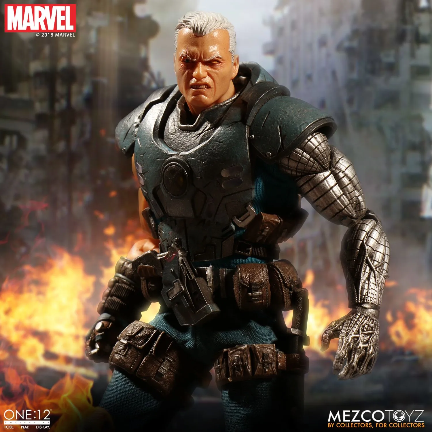 Mezco Toyz ONE:12 Collective: Cable Action Figure