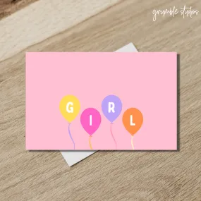 New Baby Girl Card