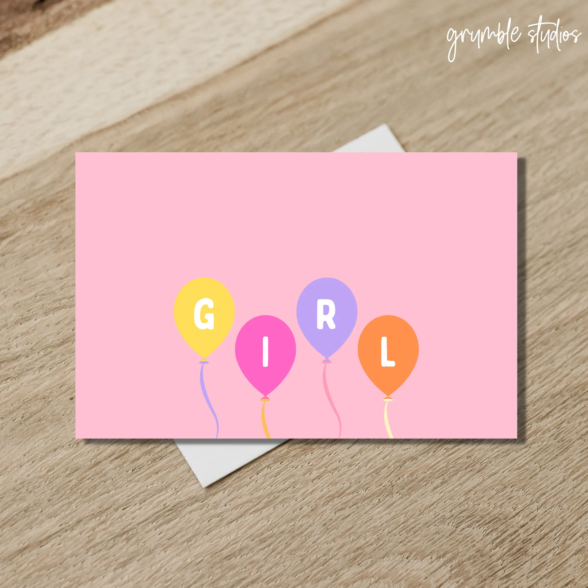New Baby Girl Card
