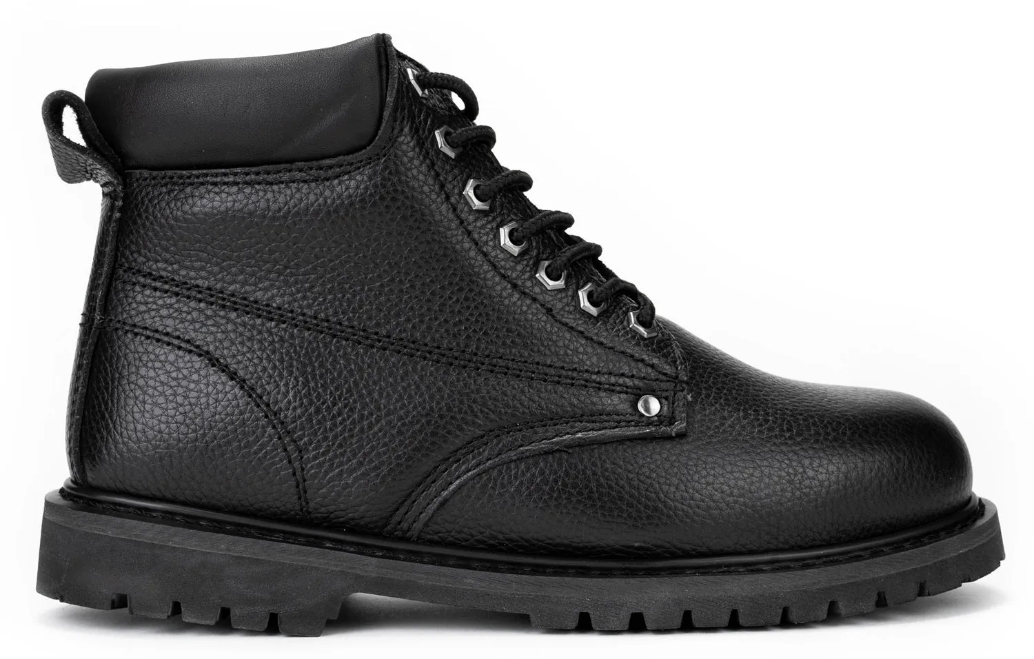 Ryno Gear 6" Steel-Toed Boot (Black)