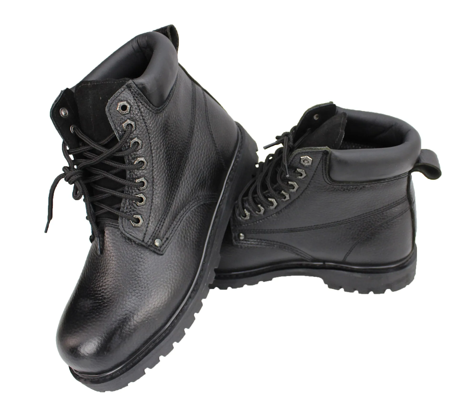 Ryno Gear 6" Steel-Toed Boot (Black)