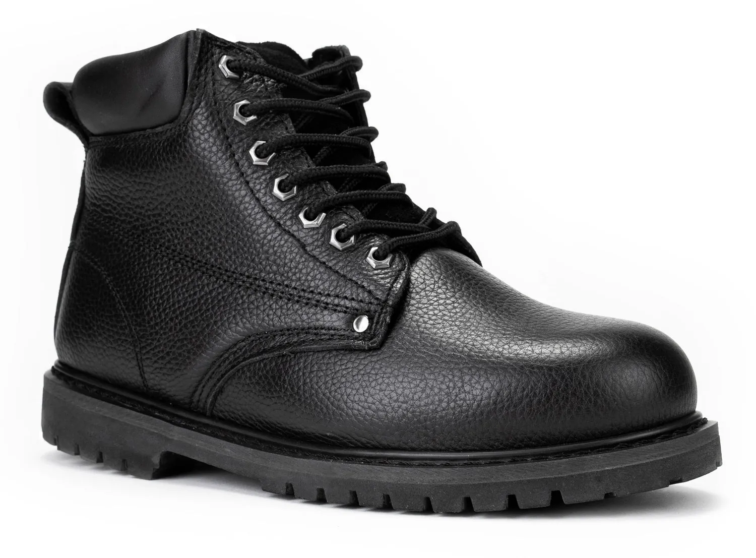 Ryno Gear 6" Steel-Toed Boot (Black)