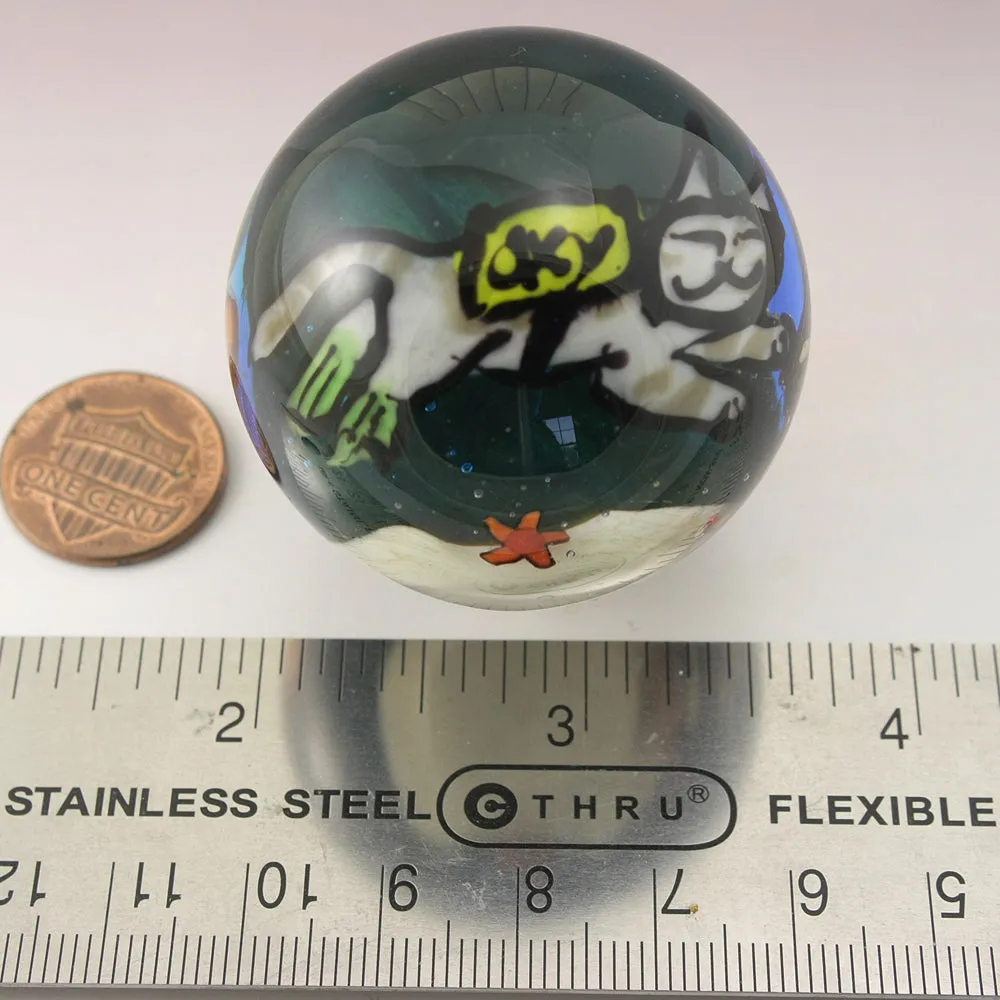 Scuba Kitty Marble