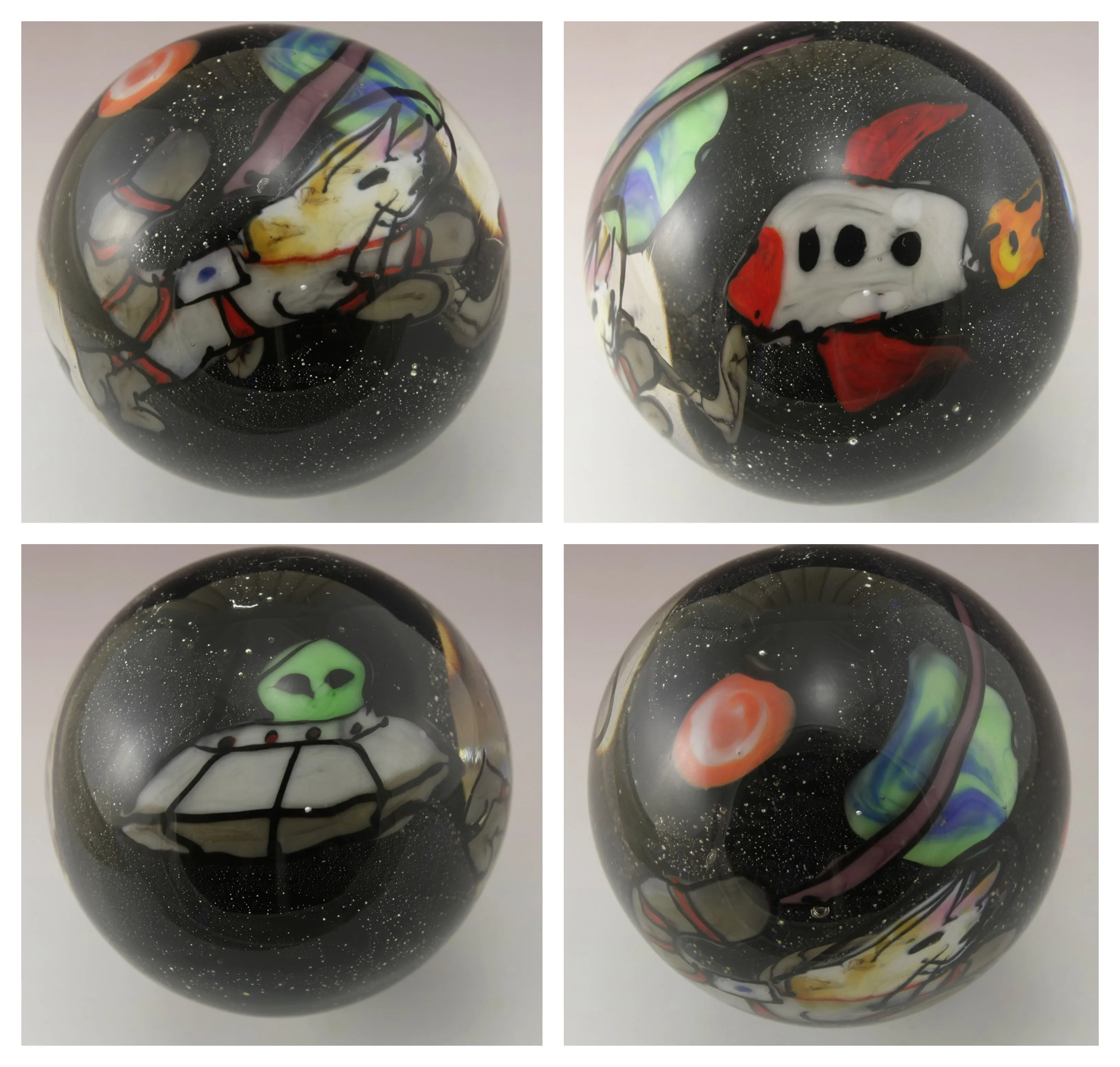 Space Kitty Marble