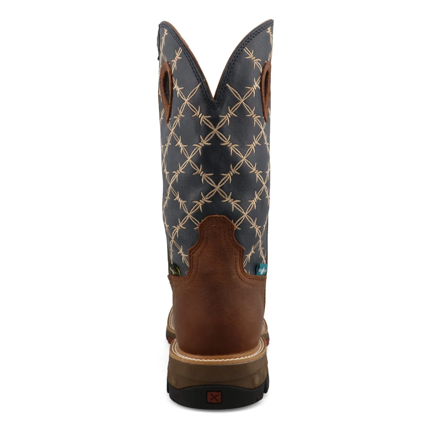Twisted X Men's Hazel & Navy Western Work Boot MXBNWM1