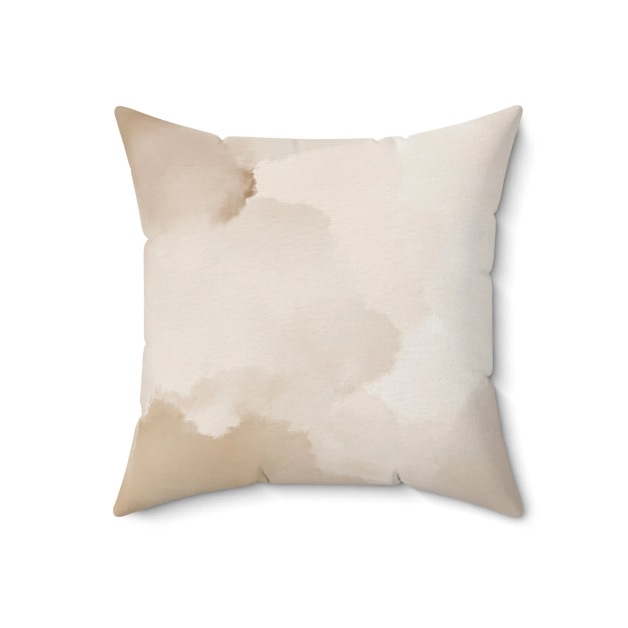 Warm and Cozy Spun Polyester Square Pillow – Perfect Home Decor for Fall & Winter